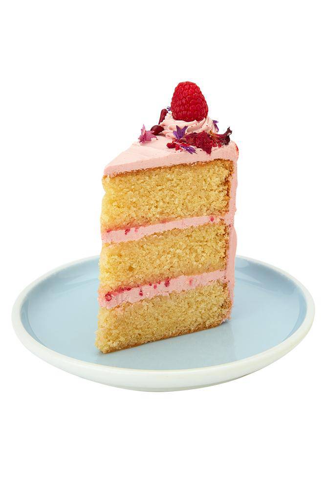 Lemon, Raspberry & Rose Cake - Image 3